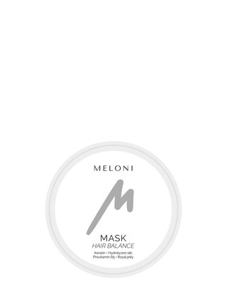 travel size MASK HAIR BALANCE відновлювальна маска з кератином та гідролізатом шовку MLN025 фото